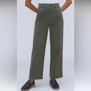 Everlane The Organic Wide Leg Pant - Kambaba NWOT